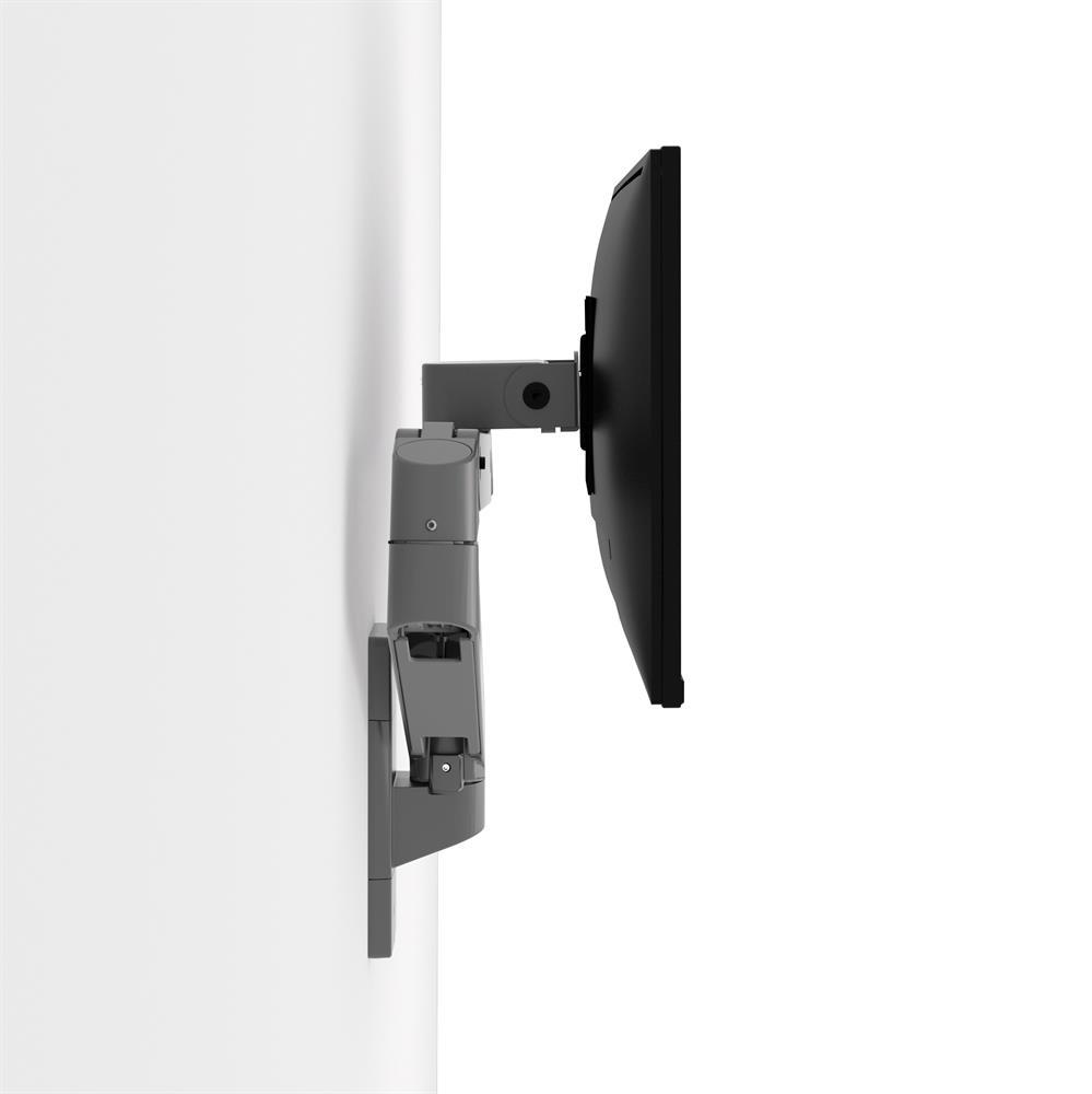 Ergotron LX PRO ARM 單臂顯示器支架 45-683-293(壁掛-短杆-灰色)