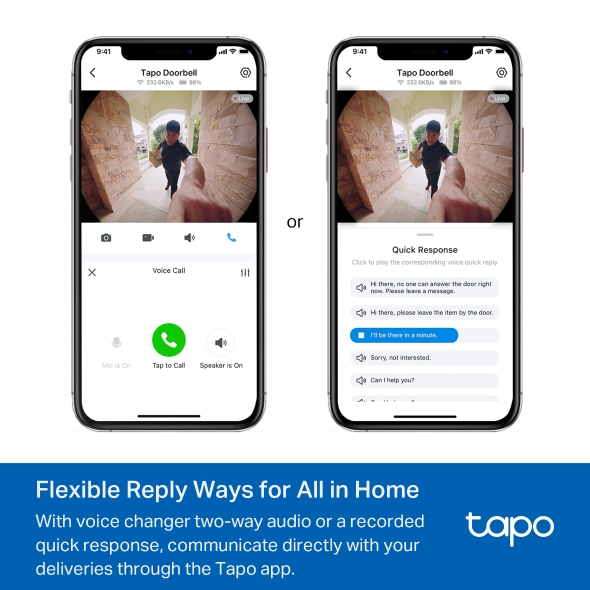 TP-Link Tapo D210 智能視像門鈴攝影機