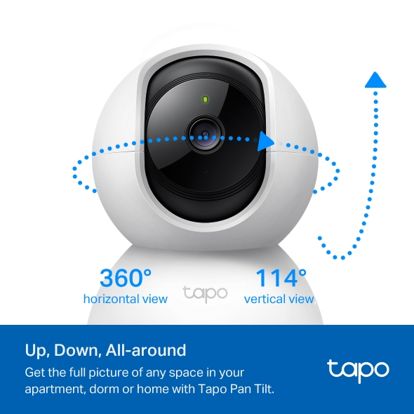 TP-Link Tapo C200C 旋轉式家居安全 WiFi 網路攝影機