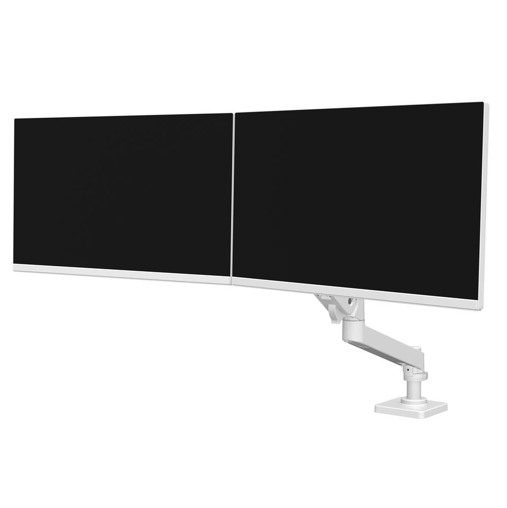 Ergotron LX PRO ARM 單臂雙顯示器支架 45-684-290(桌夾-白色)
