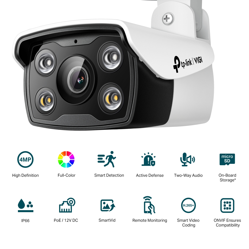 TP-Link VIGI C340(2.8mm) 網絡攝像頭