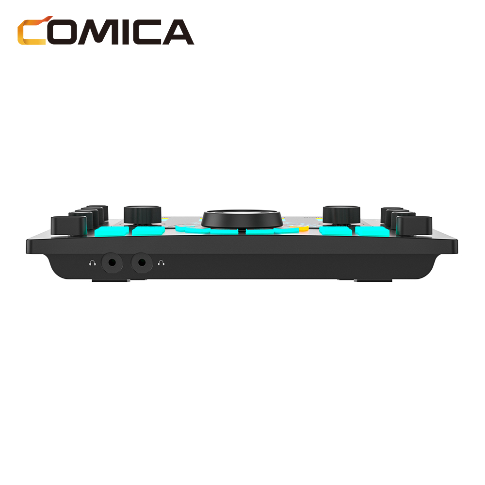 Comica ADCaster C2 多用途錄音界面(適用於PODCAST/錄音/直播)(黑色)