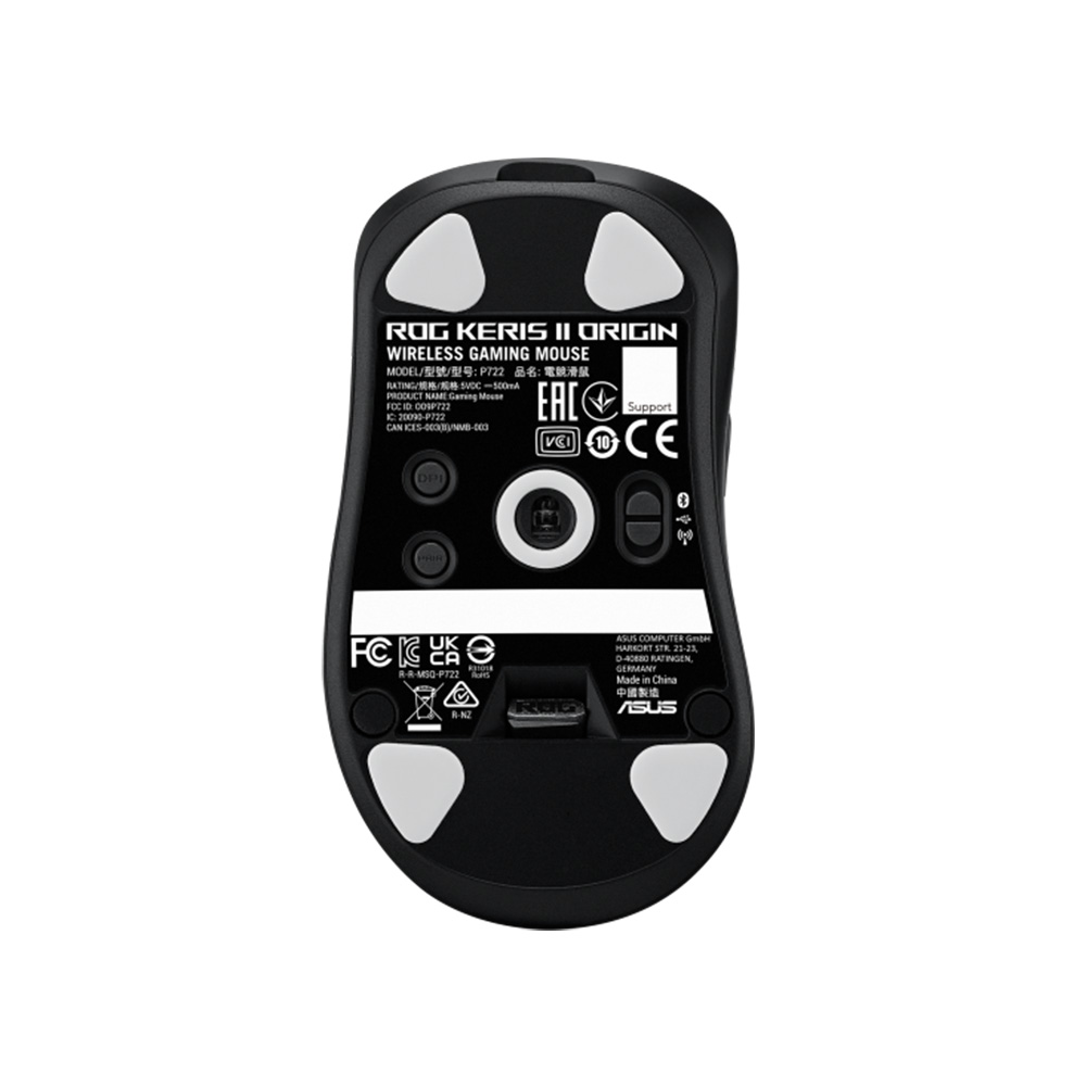 ASUS ROG KERIS II Origin Wireless 無線遊戲滑鼠(黑色)