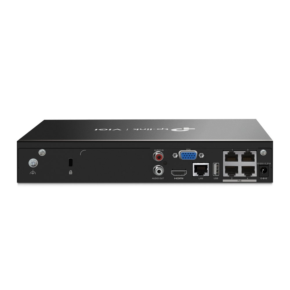 TP-Link VIGI NVR1004H-4P 4 Channel 路網路監控主機