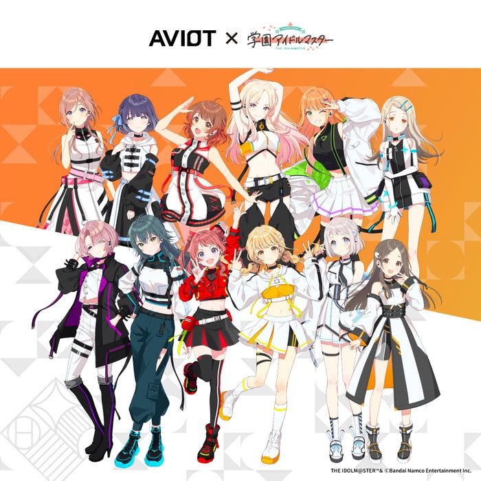 AVIOT TE-V1R-GIM《學園偶像大師》THE IDOLM@STER Gakuen 聯乘款無線藍牙耳機