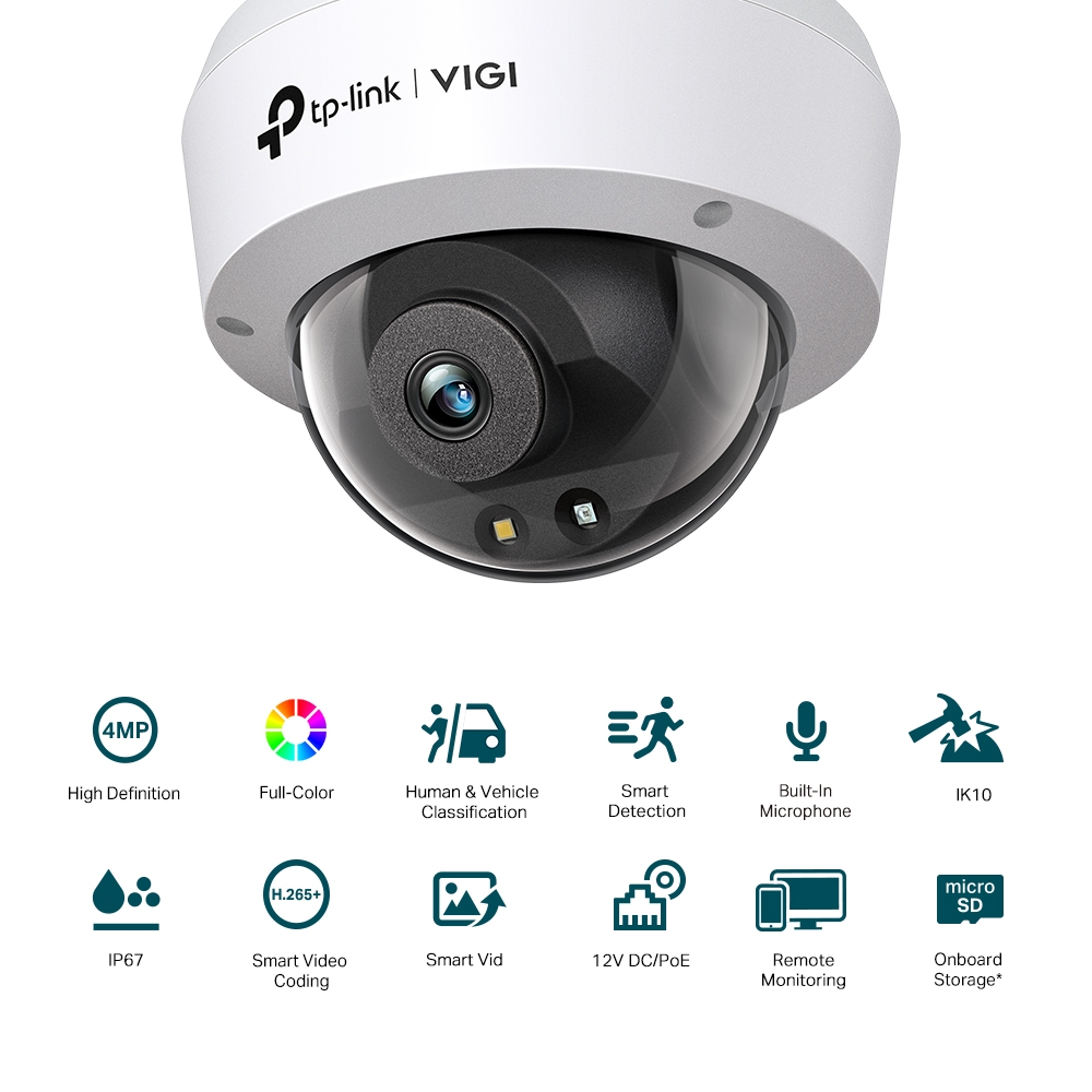 TP-Link VIGI C240(4mm) 網絡攝像頭