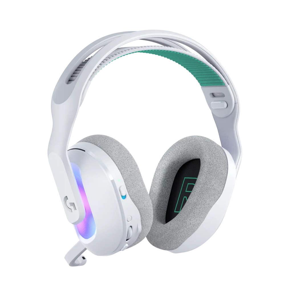 Logitech G522 LIGHTSPEED 三模無線遊戲耳機(白色)