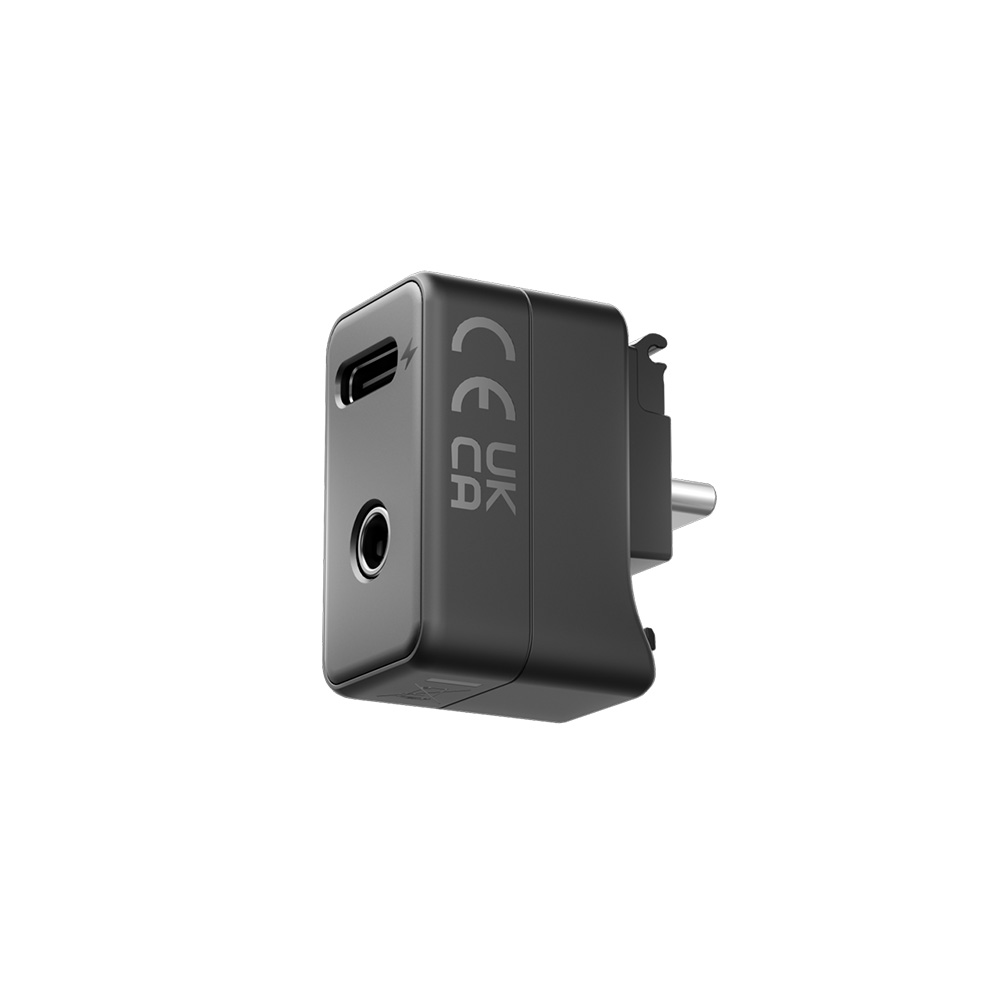 Insta360 X5 專用配件(充電麥克風轉接器)