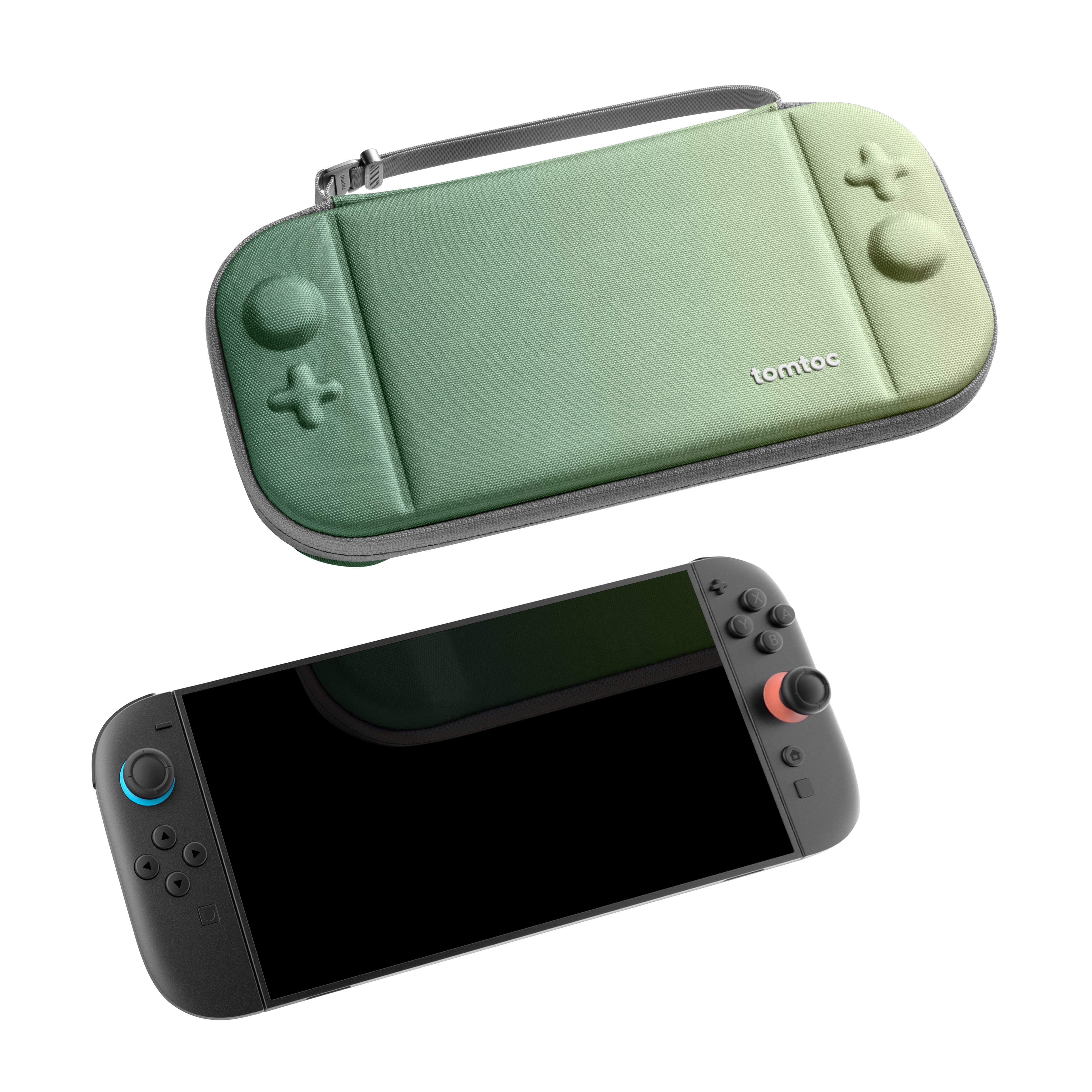 tomtoc FancyCase-G05 NS2 超薄保護便攜包(12卡槽)(Matcha Green)
