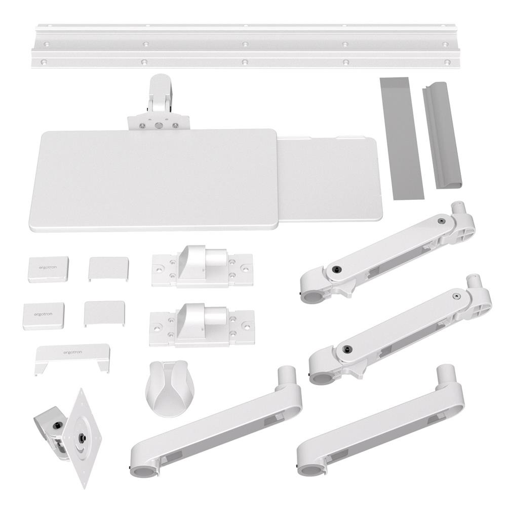 Ergotron LX PRO ARM 壁掛系統(顯示器及鍵盤) 45-696-290(白色)