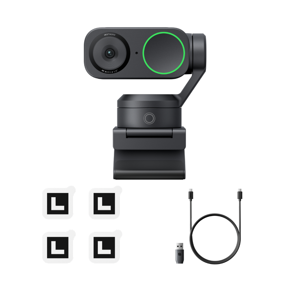 Insta360 Link 2 AI智能4K網絡攝影機(標準套餐)