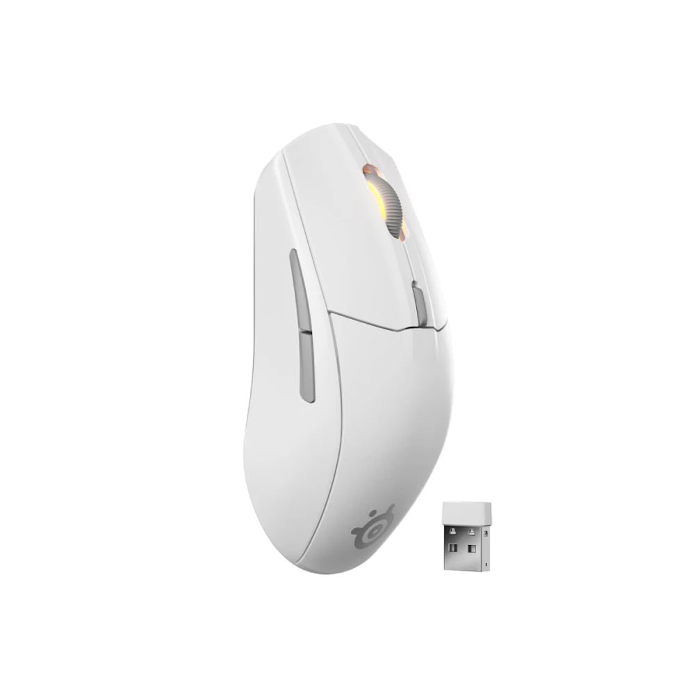 SteelSeries Rival 3 Gen 2 Wireless 無線遊戲滑鼠(白色)