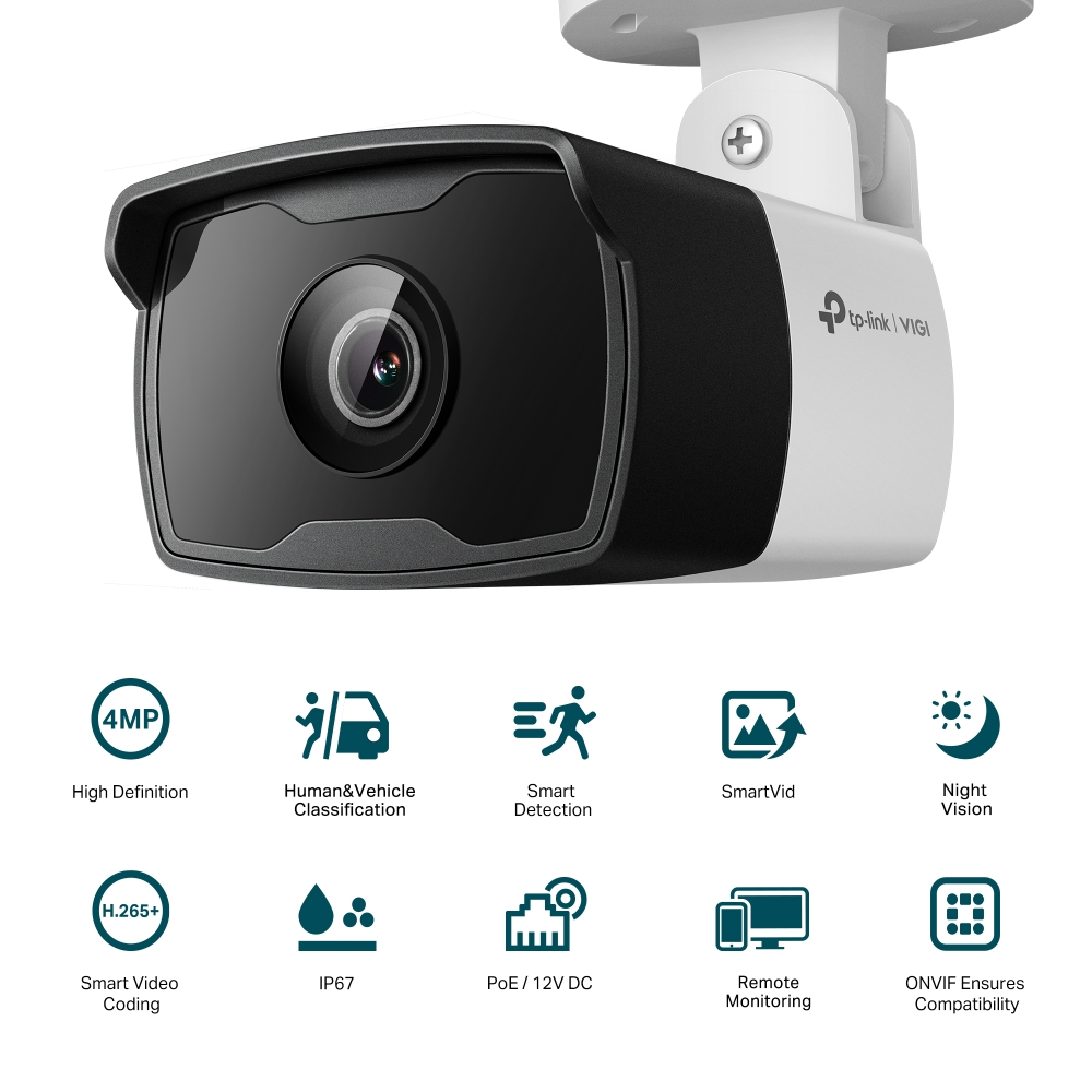 TP-Link VIGI C340I(2.8mm) 網絡攝像頭