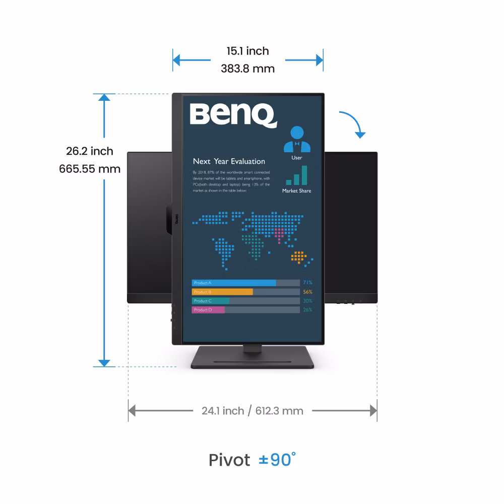 BenQ BL2790T 27吋 1080P FHD 100Hz IPS 商務辦公顯示器