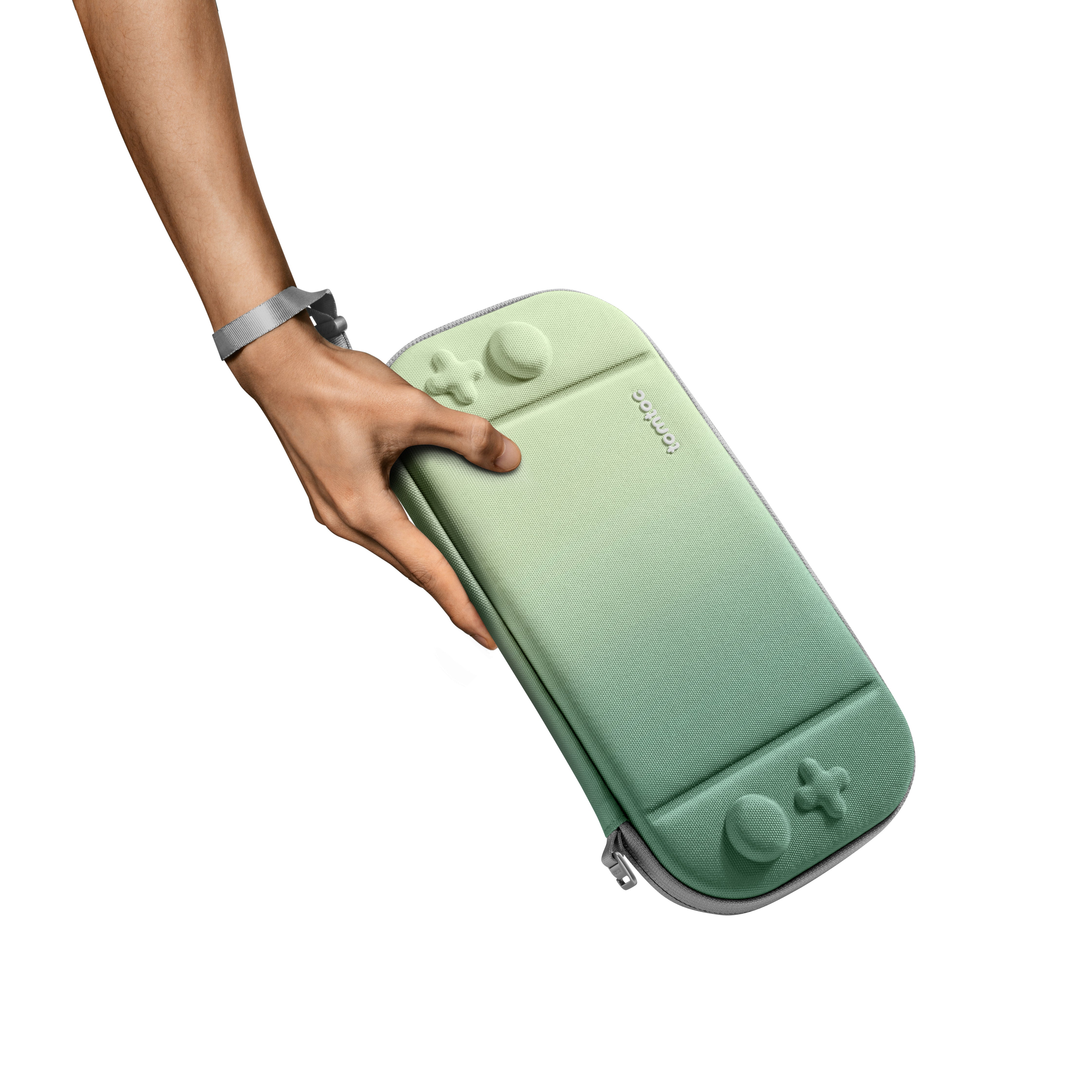 tomtoc FancyCase-G05 NS2 超薄保護便攜包(12卡槽)(Matcha Green)