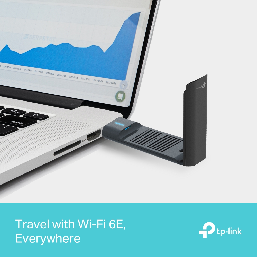 TP-Link Archer TXE50UH AXE3000 高增益 USB WiFi 6E 接收器