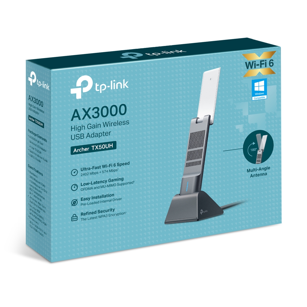 TP-Link Archer TX50UH AX3000 WiFi 6 USB 無線網卡