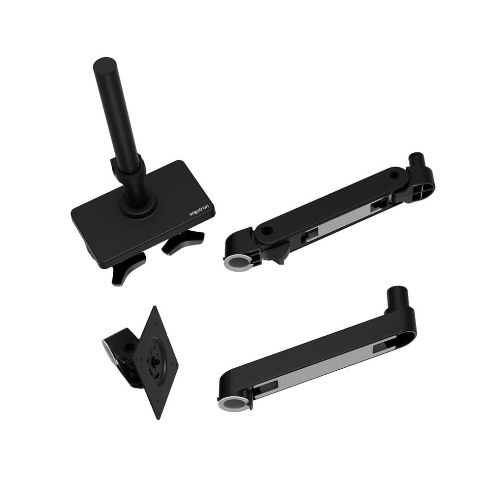 Ergotron LX PRO ARM 單臂顯示器支架 45-695-292(桌夾-長杆-黑色)