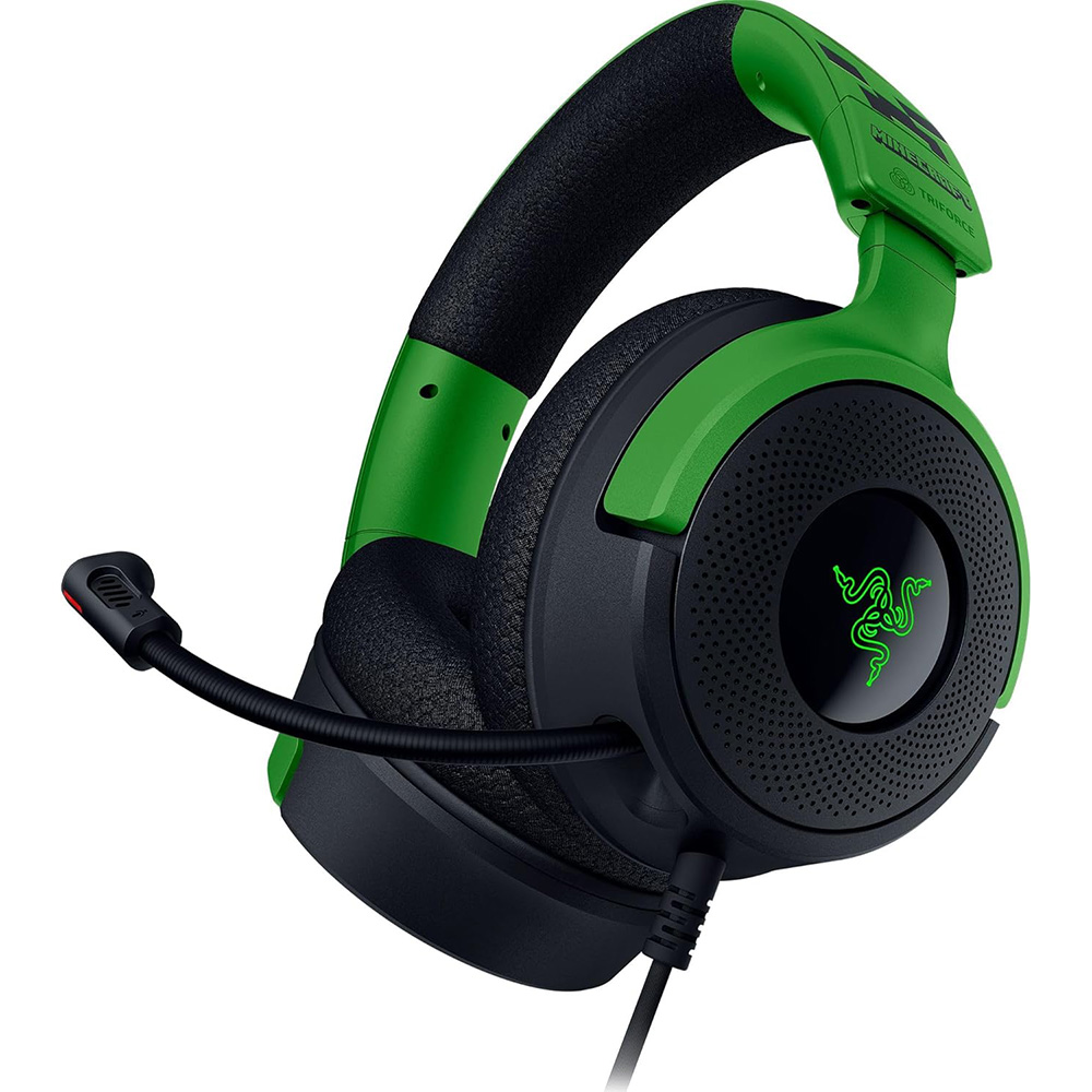 Razer Kraken V4 X Wired 有線遊戲耳機(Minecraft-Minecraft特別版)