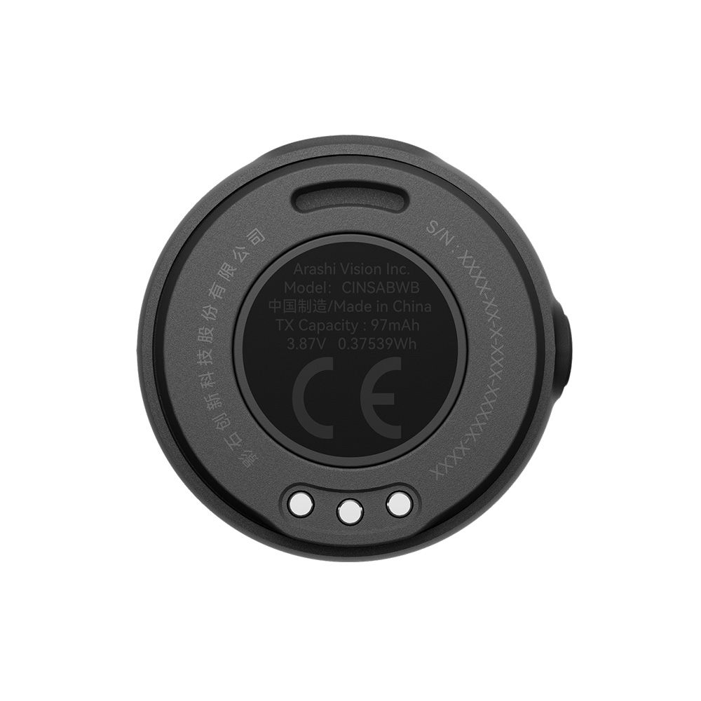 Insta360 X5 專用配件(Mic Air 發射器（1發射器+1接收器）)