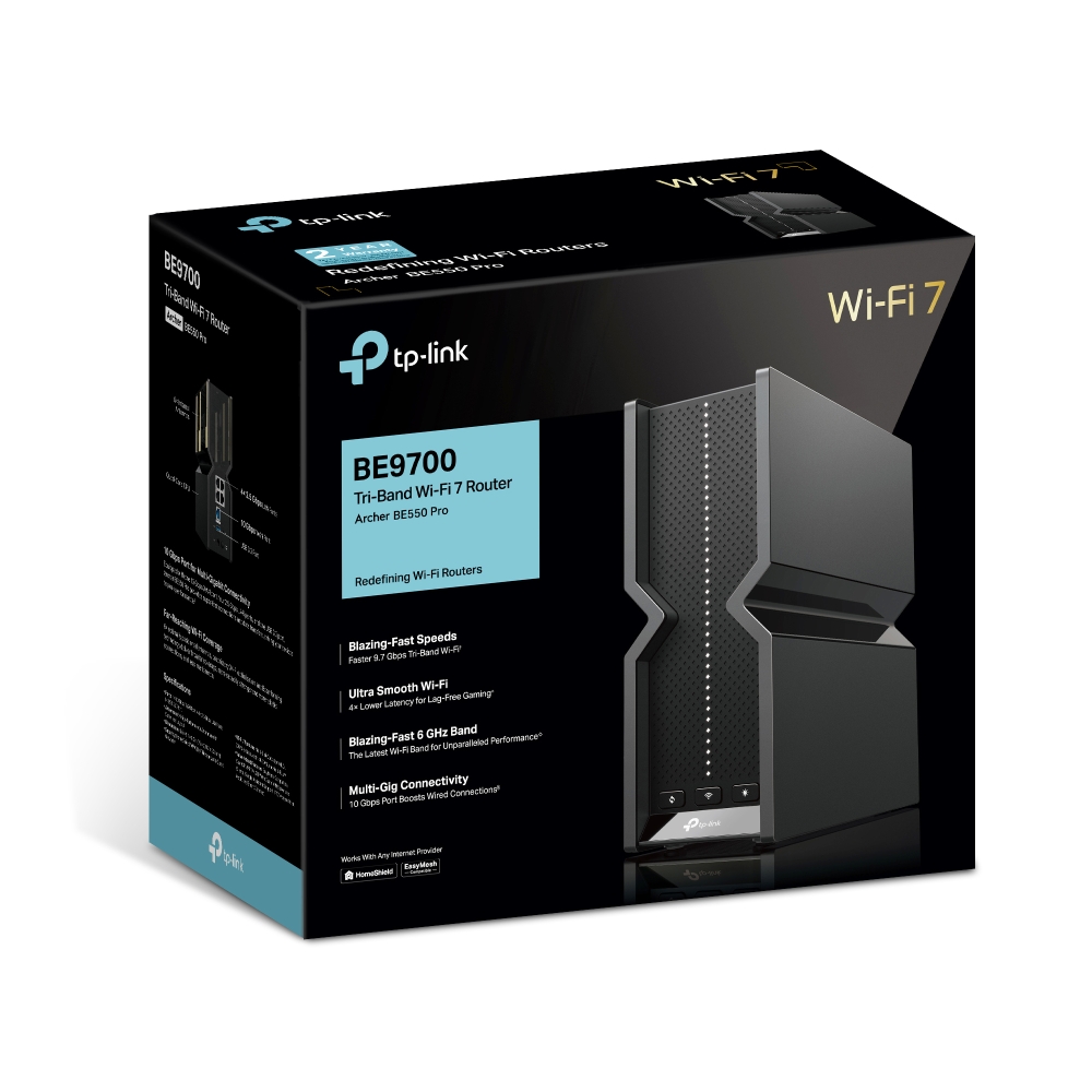 TP-Link Archer BE550 Pro BE9700 三頻 WiFi 7 路由器