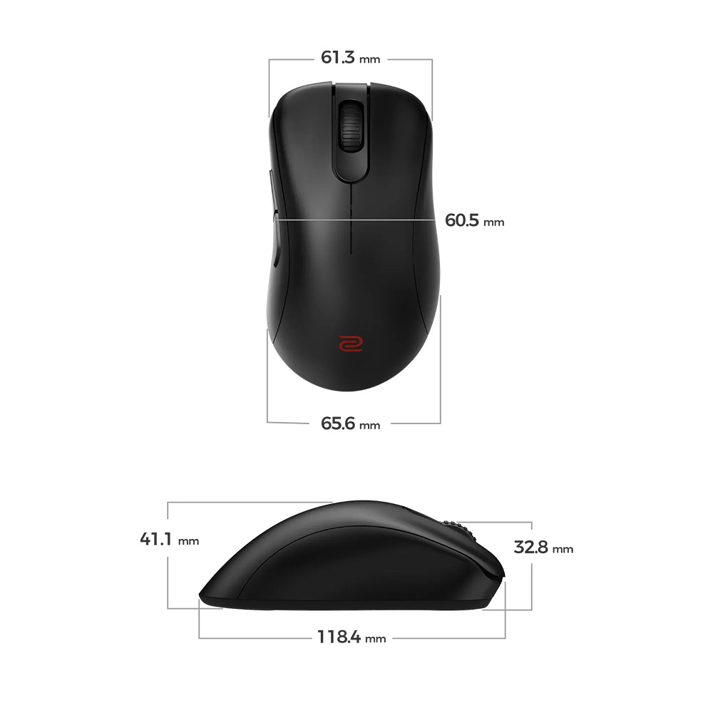 ZOWIE EC3-DW 4K 無線電競滑鼠(Small-黑色)
