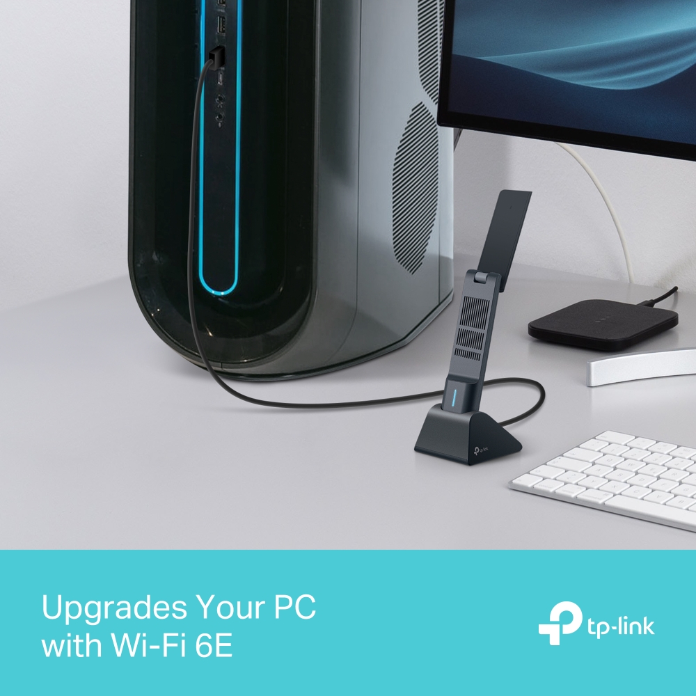 TP-Link Archer TXE50UH AXE3000 高增益 USB WiFi 6E 接收器