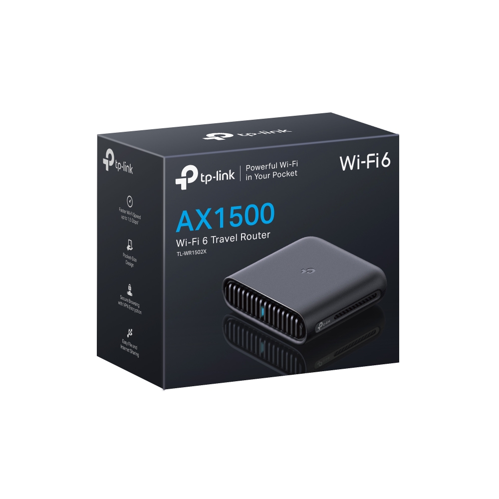TP-Link TL-WR1502X AX1500 WiFi 6 旅行路由器