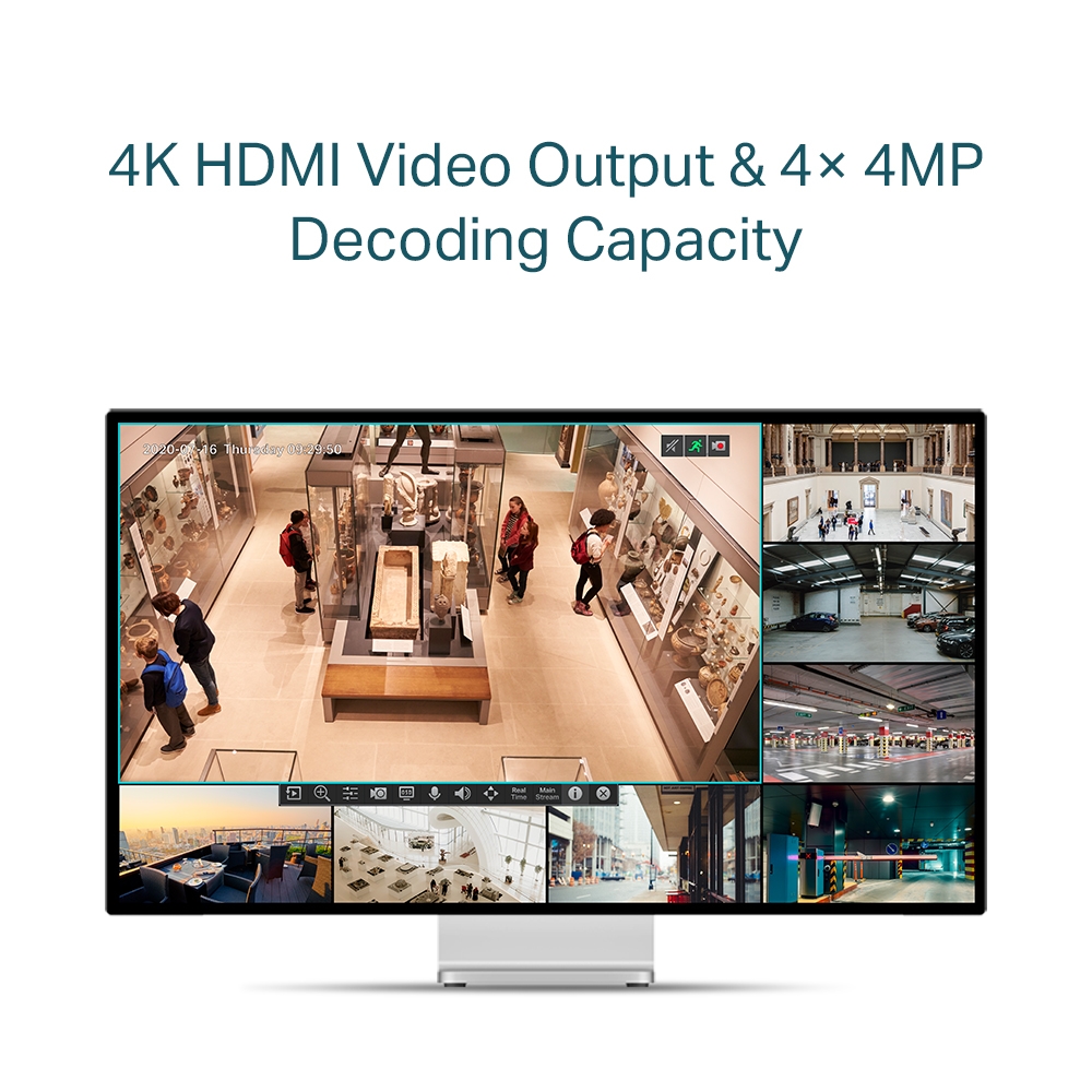 TP-Link VIGI NVR1008H-8MP 8 Channel PoE+ 路網路監控主機