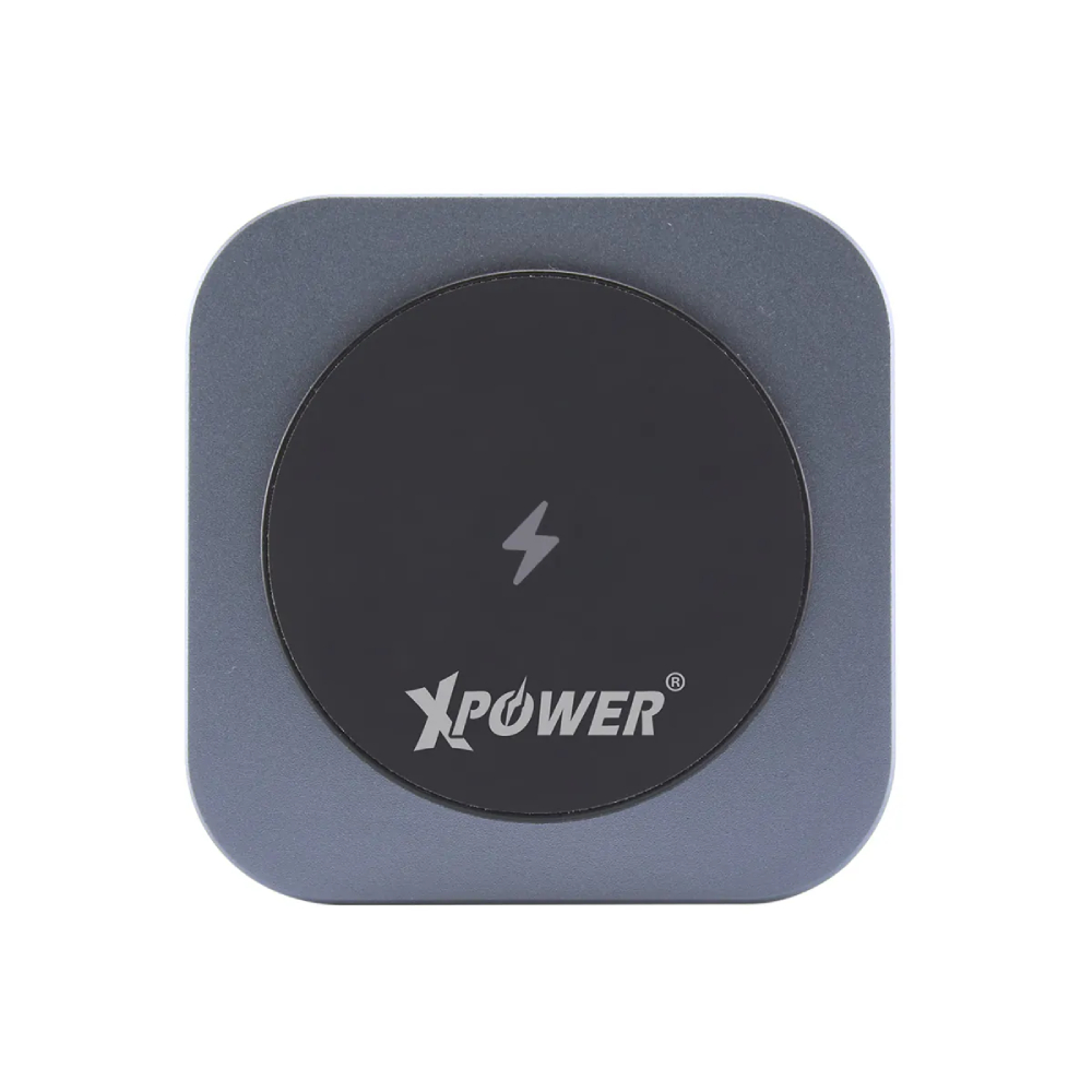 XPower WLM11 全球最薄全港首款QI2 3合1 MagSafe 21W無線充電座(Black)