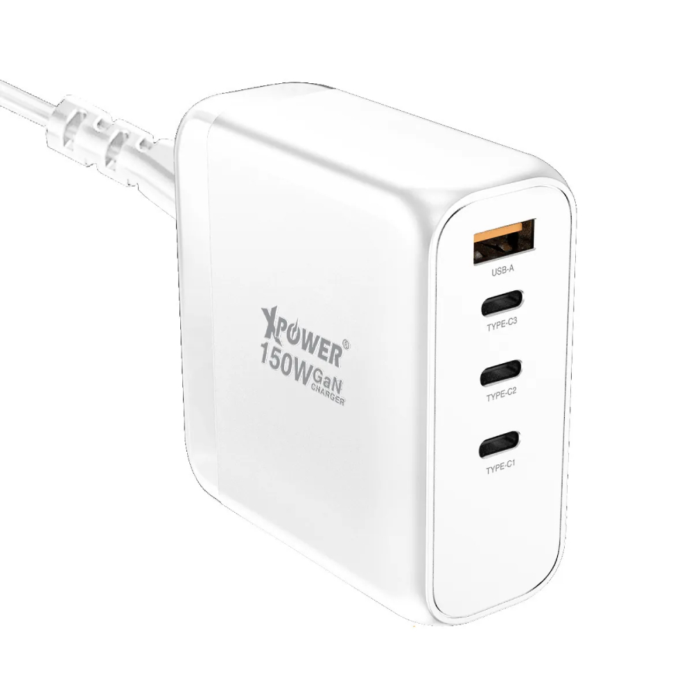 XPower GX150 150W PD 3.0/QC/SCP座檯充電器(White)