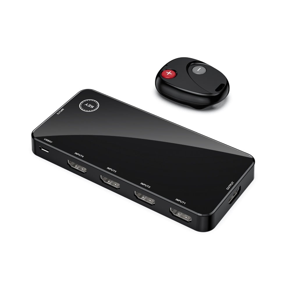 Elementz 4K HDMI Switch 5 in 1 out HDMI切換器(附無線遙控)(SW51)