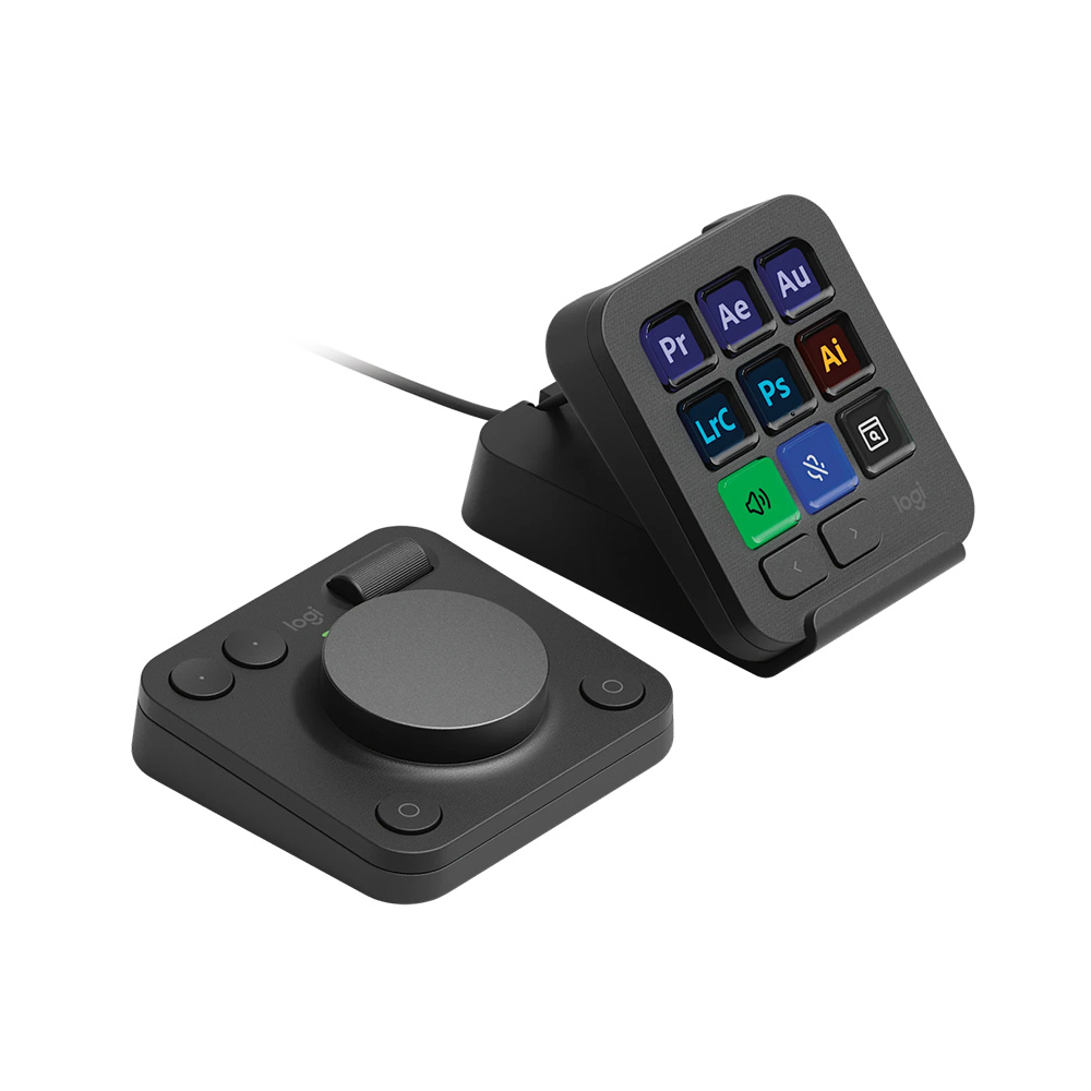 Logitech MX CREATIVE CONSOLE 創意主控台(黑色)