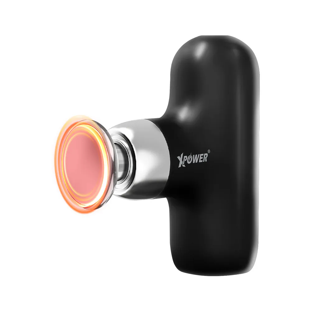 XPower MG18 超細2合1迷你熱敷按摩槍(Black)
