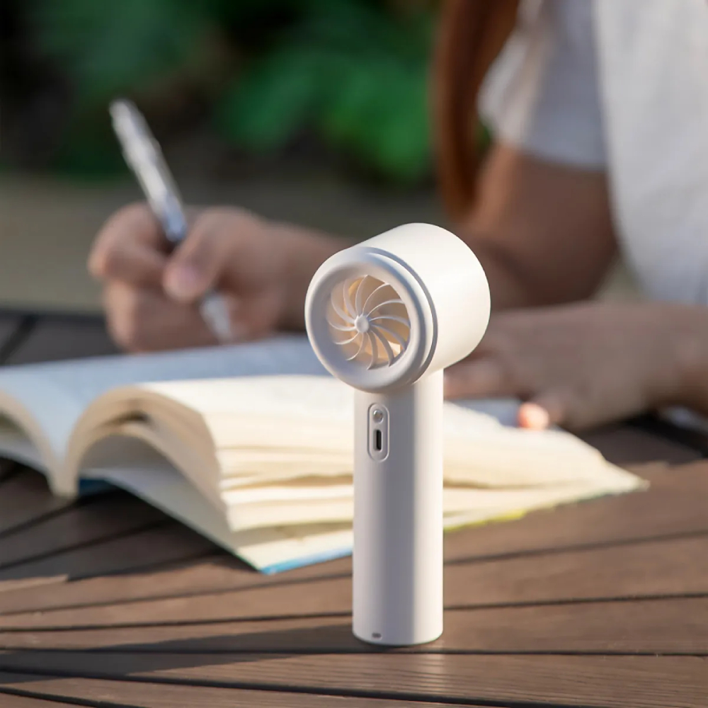 XPower F16 充電式便攜渦輪風扇(White)