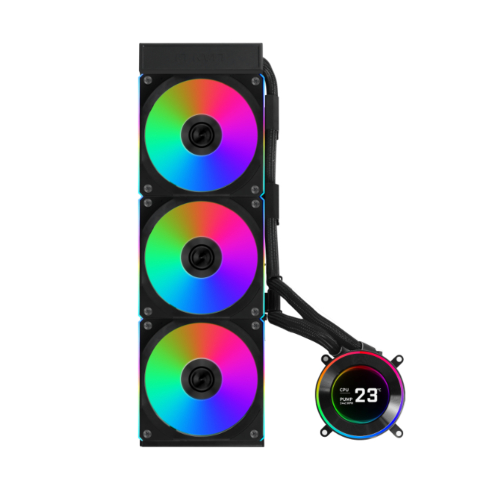LIAN LI Hydroshift II LCD-C 360CL AIO 水冷散熱器(CL風扇-黑色)
