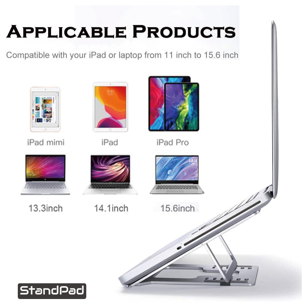 Elementz StandPad 手提電腦及平板電腦支架