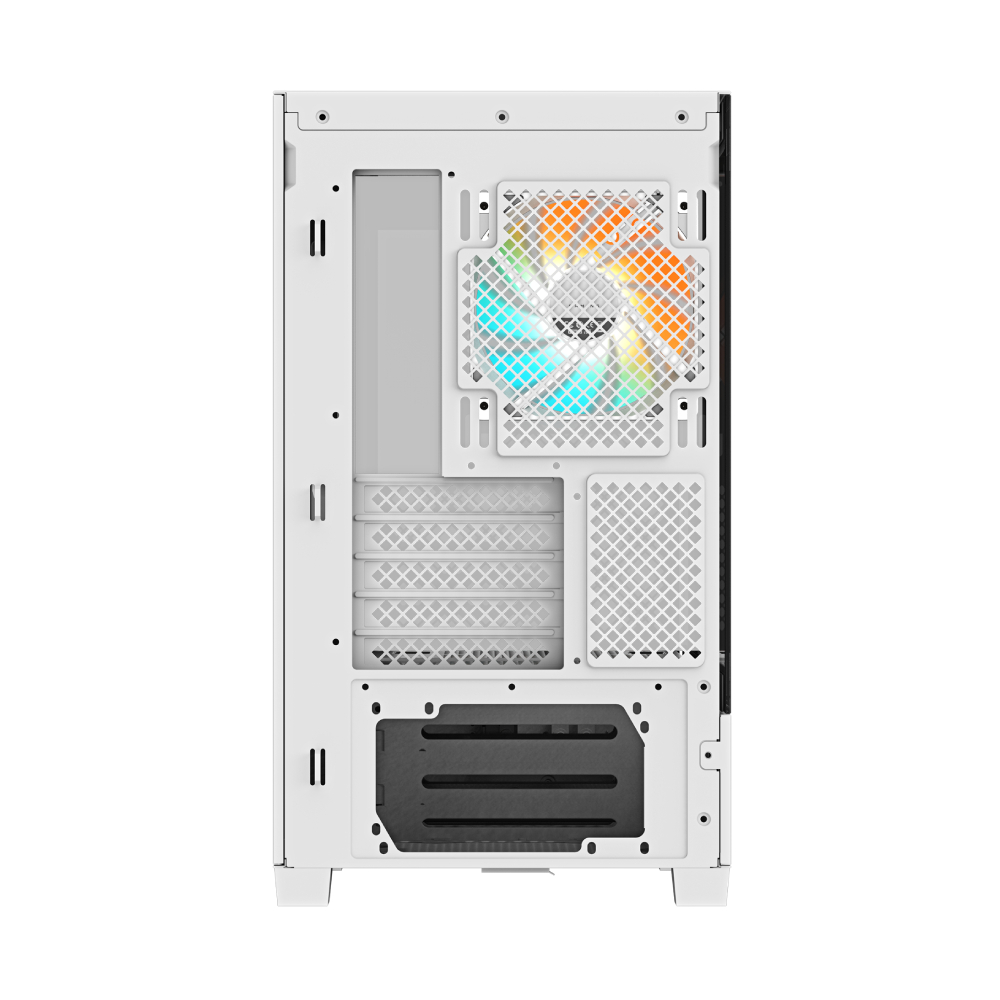 Gigabyte C201 PANORAMIC ICE MATX 機箱(白色)