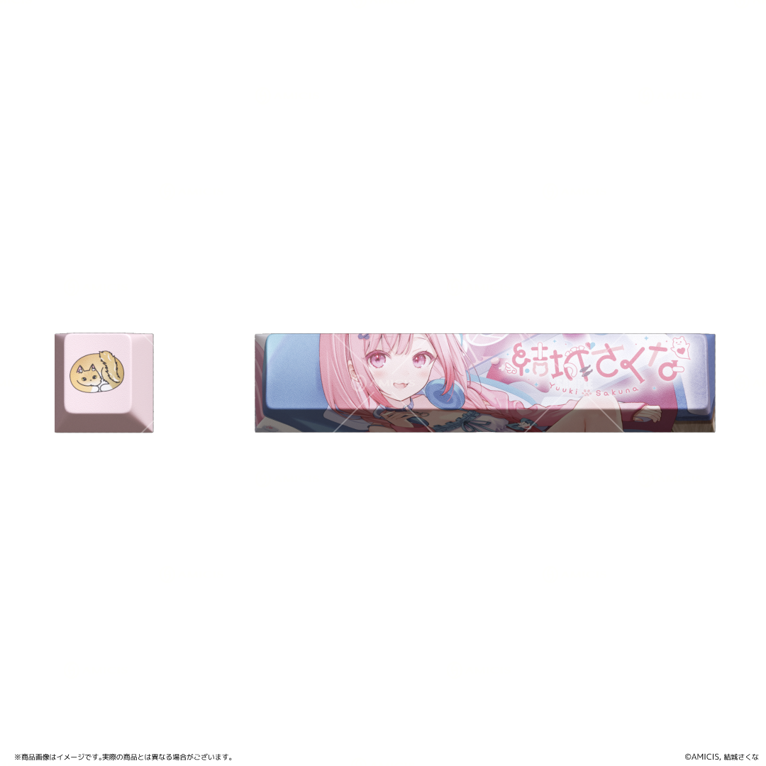結城さくな ✕ AMICIS 聯名版 80HE 磁軸遊戲鍵盤(JIS日語配列)