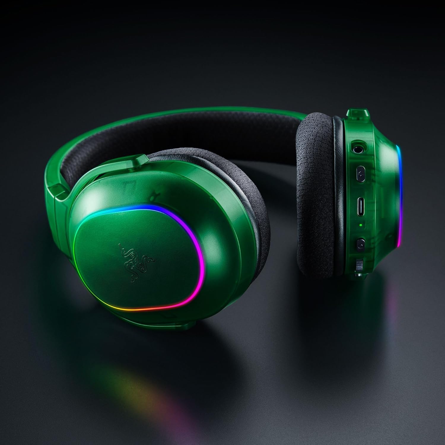 Razer Barracuda X Chroma 多平台無線藍牙遊戲耳機(Phantom Green Edition)