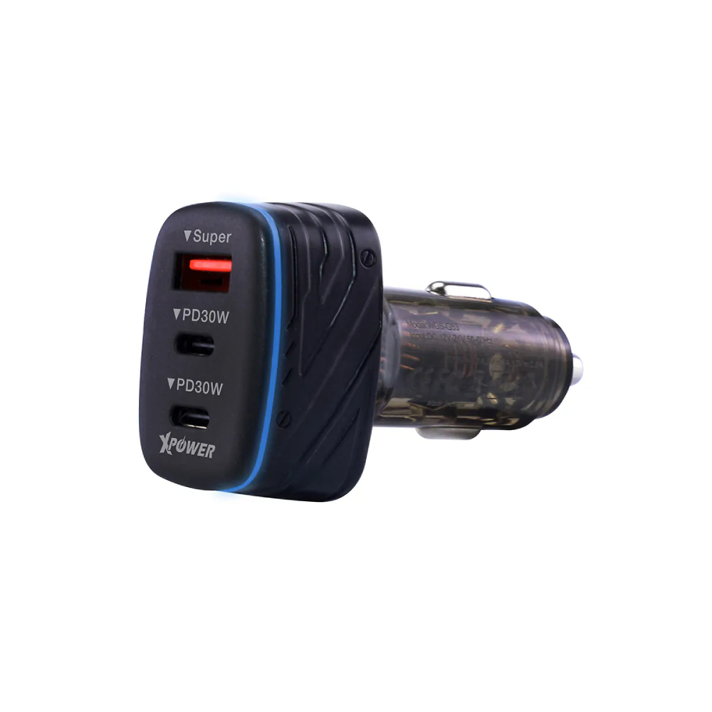 XPower CC3B 82.5W 3輸出 PD3.0 車用快速充電器(Black)