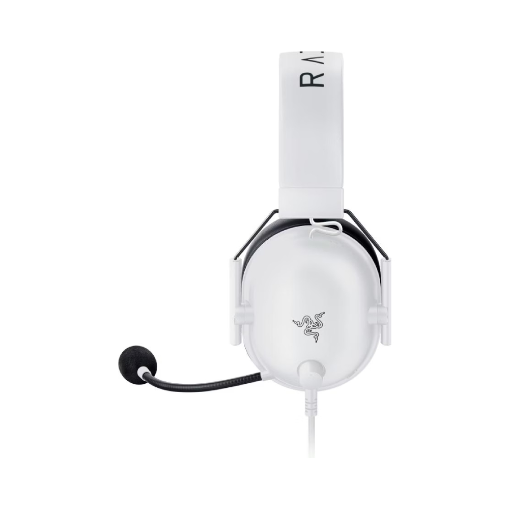 Razer Blackshark V2 X 有線遊戲耳機(Special White Edition)