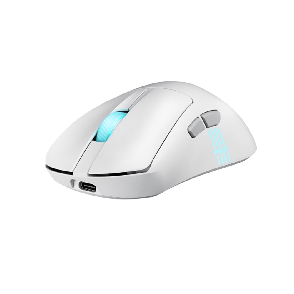 ASUS ROG KERIS II Origin Wireless 無線遊戲滑鼠(白色)