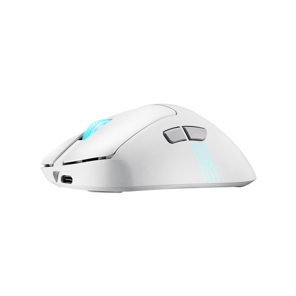ASUS ROG KERIS II Origin Wireless 無線遊戲滑鼠(白色)