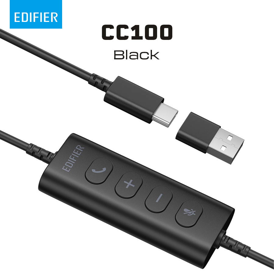 Edifier CC100 USB-C有線單耳耳機連麥克風