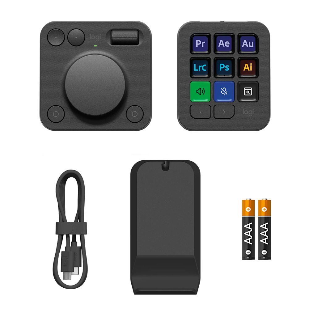 Logitech MX CREATIVE CONSOLE 創意主控台(黑色)