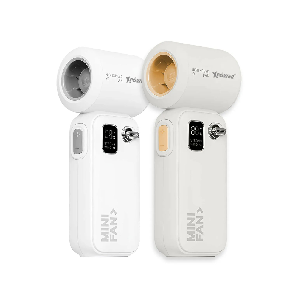 XPower COOLER MINI 手提充電式便攜迷你渦輪風扇(White)