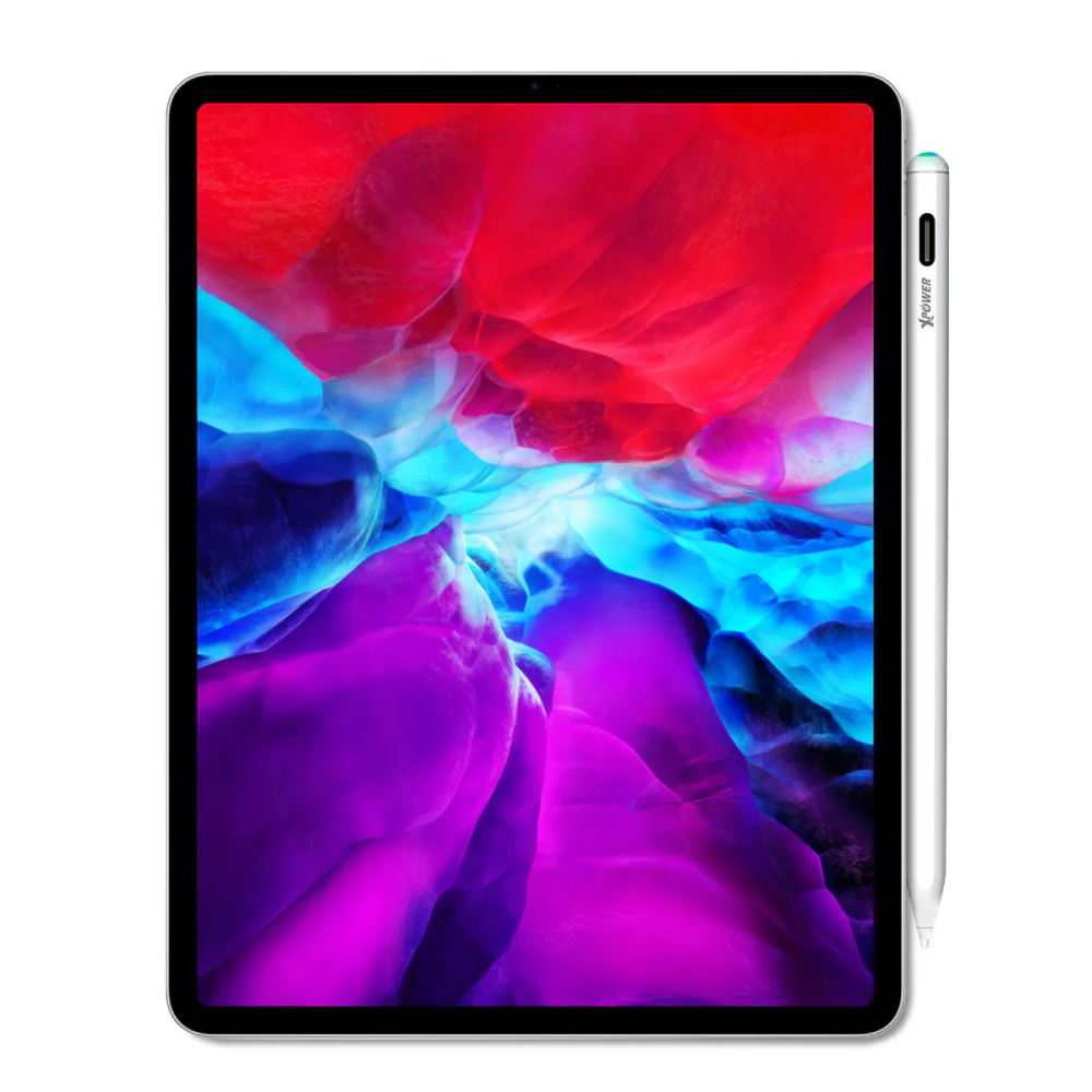 XPower ST5 MarkII iPad/手機2合1主動式電容觸控筆(White)