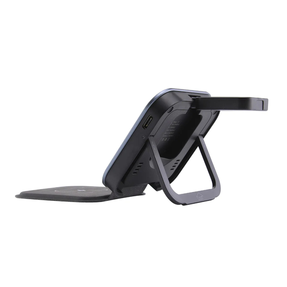 XPower WLM11 全球最薄全港首款QI2 3合1 MagSafe 21W無線充電座(Black)