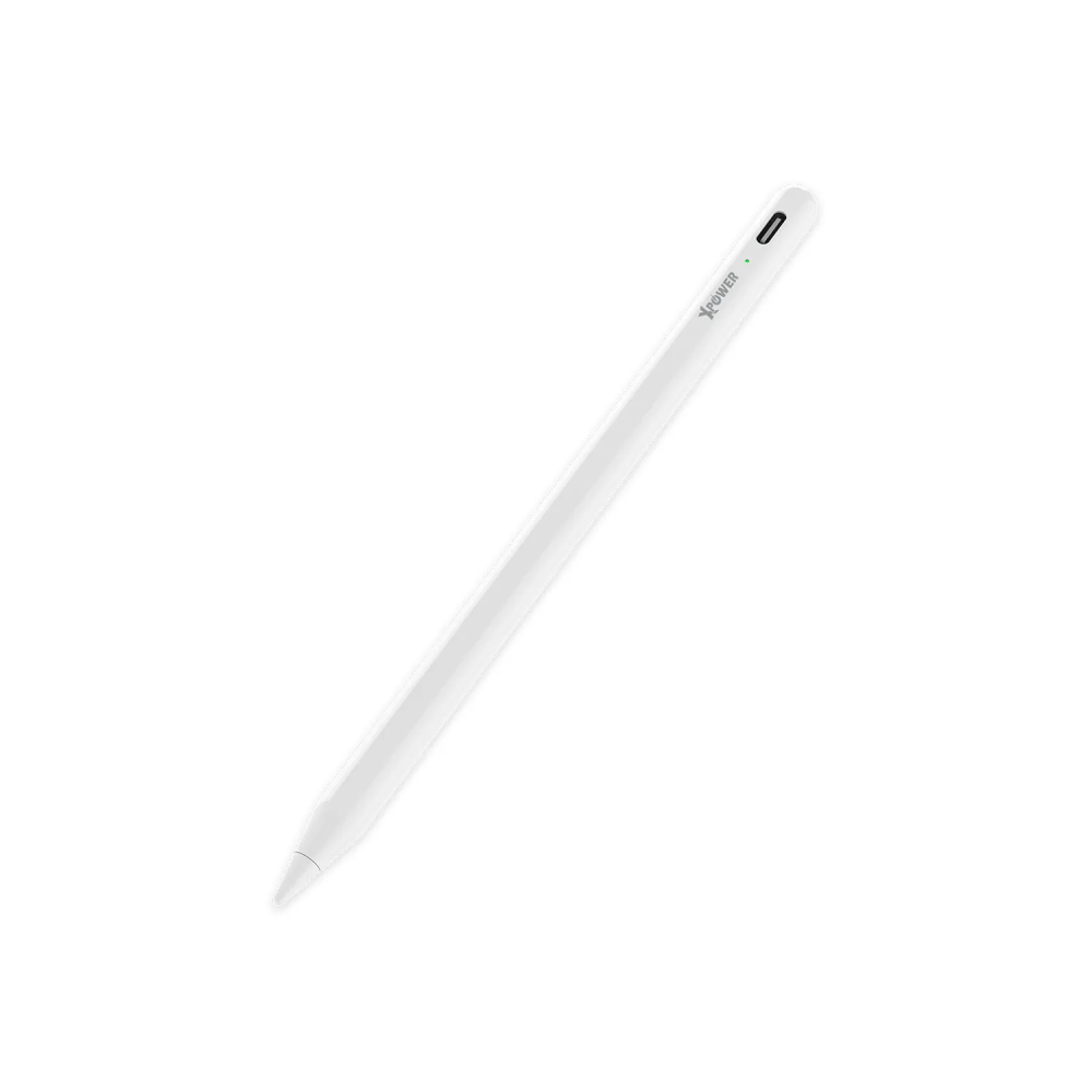 XPower ST6 磁吸主動式觸控筆 - Apple iPad 適用(White)